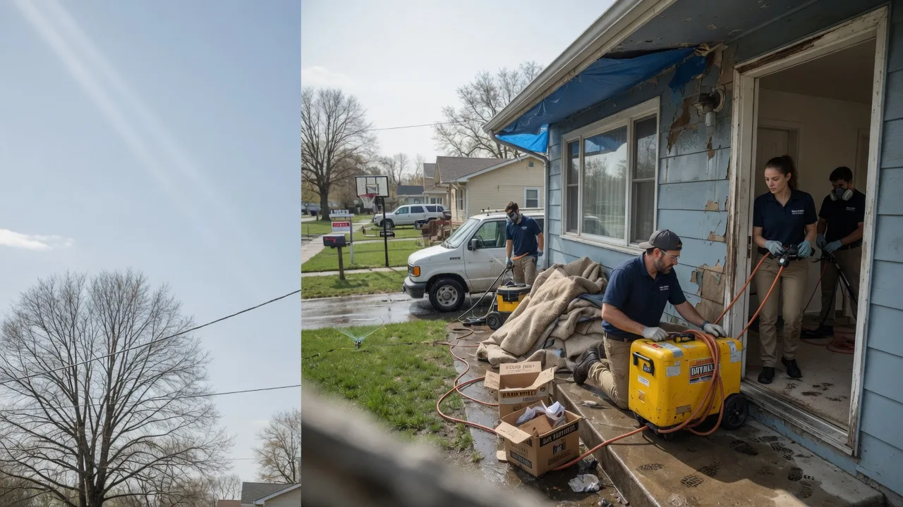 Basement Flood Cleanup in Trafford, AL near me